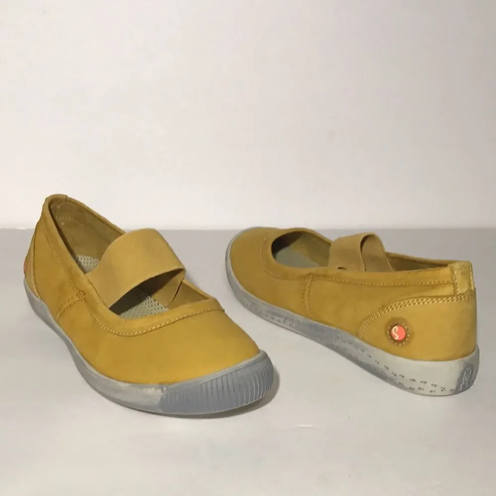 Softinos by FLY London Ion Washed Leather Shoes